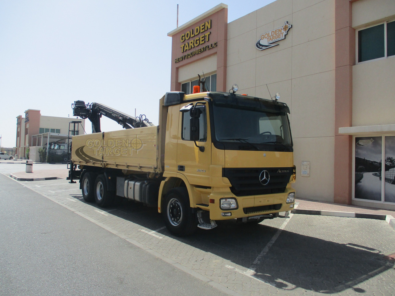 MERCEDES-BENZ ACTROS 2644 6×4 with ATLAS 165.2 Block Crane - Kraanwagen: afbeelding 1 MERCEDES-BENZ ACTROS 2644 6×4 with ATLAS 165.2 Block Crane - Kraanwagen: afbeelding 1