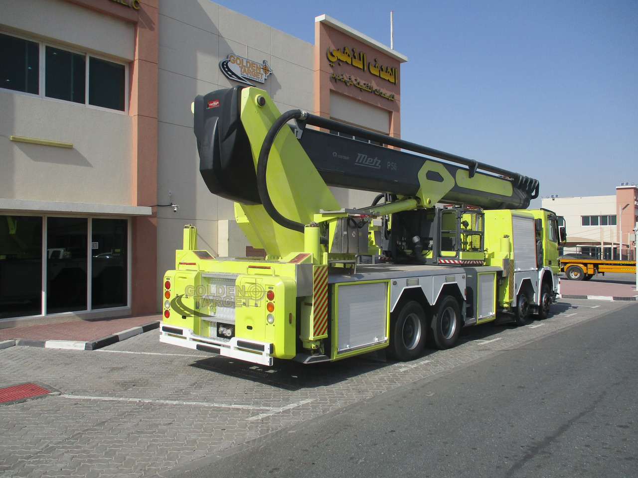 Mercedes ACTROS 4140 8x4 METZ P56 Fire Truck - Brandweerwagen: afbeelding 3 Mercedes ACTROS 4140 8x4 METZ P56 Fire Truck - Brandweerwagen: afbeelding 3