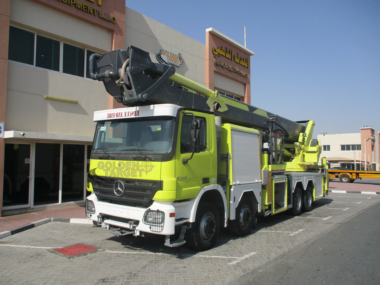 Mercedes ACTROS 4140 8x4 METZ P56 Fire Truck - Brandweerwagen: afbeelding 4 Mercedes ACTROS 4140 8x4 METZ P56 Fire Truck - Brandweerwagen: afbeelding 4