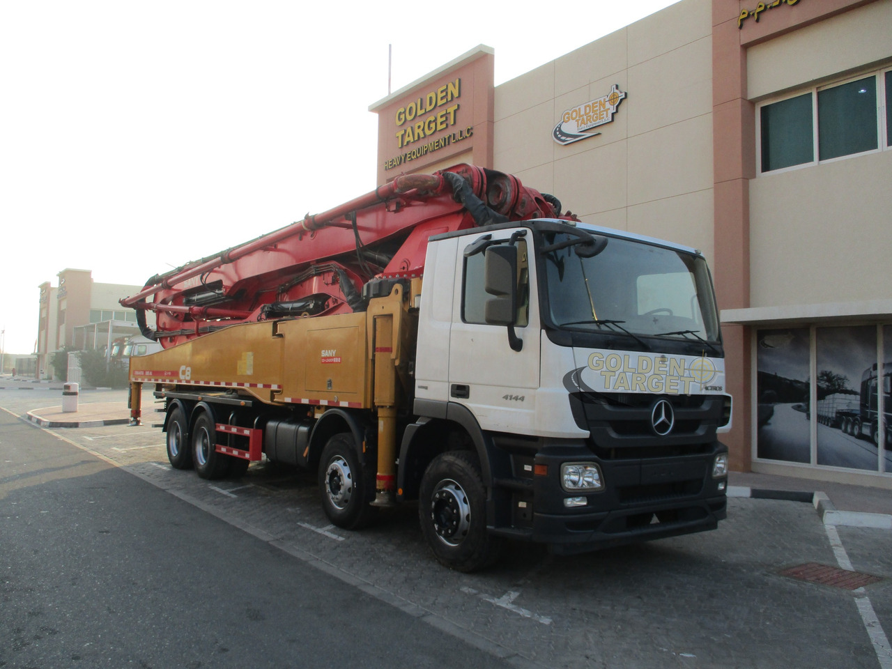 Mercedes ACTROS 4144 8x4 SANY 56m Concrete Pump - Betonpomp: afbeelding 1 Mercedes ACTROS 4144 8x4 SANY 56m Concrete Pump - Betonpomp: afbeelding 1