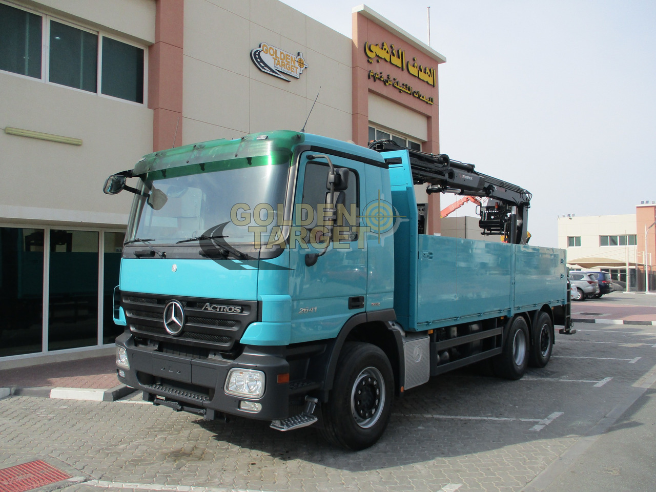 Mercedes-Benz Actros 2641 - Vrachtwagen met open laadbak, Kraanwagen: afbeelding 2 Mercedes-Benz Actros 2641 - Vrachtwagen met open laadbak, Kraanwagen: afbeelding 2