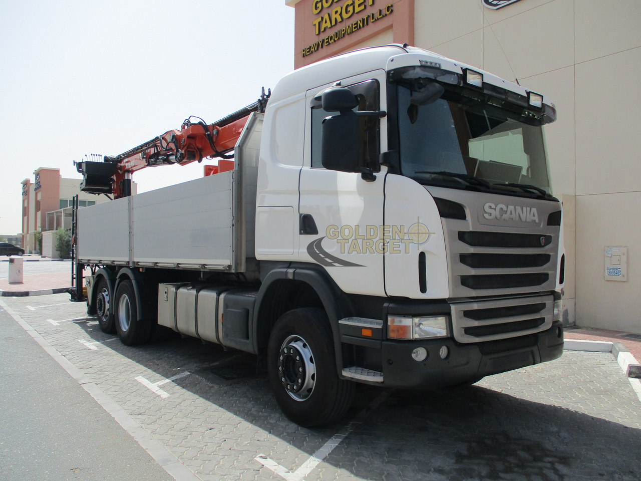 SCANIA G480 6x2 with ATLAS 210.2 Block Crane - Kraanwagen: afbeelding 1 SCANIA G480 6x2 with ATLAS 210.2 Block Crane - Kraanwagen: afbeelding 1