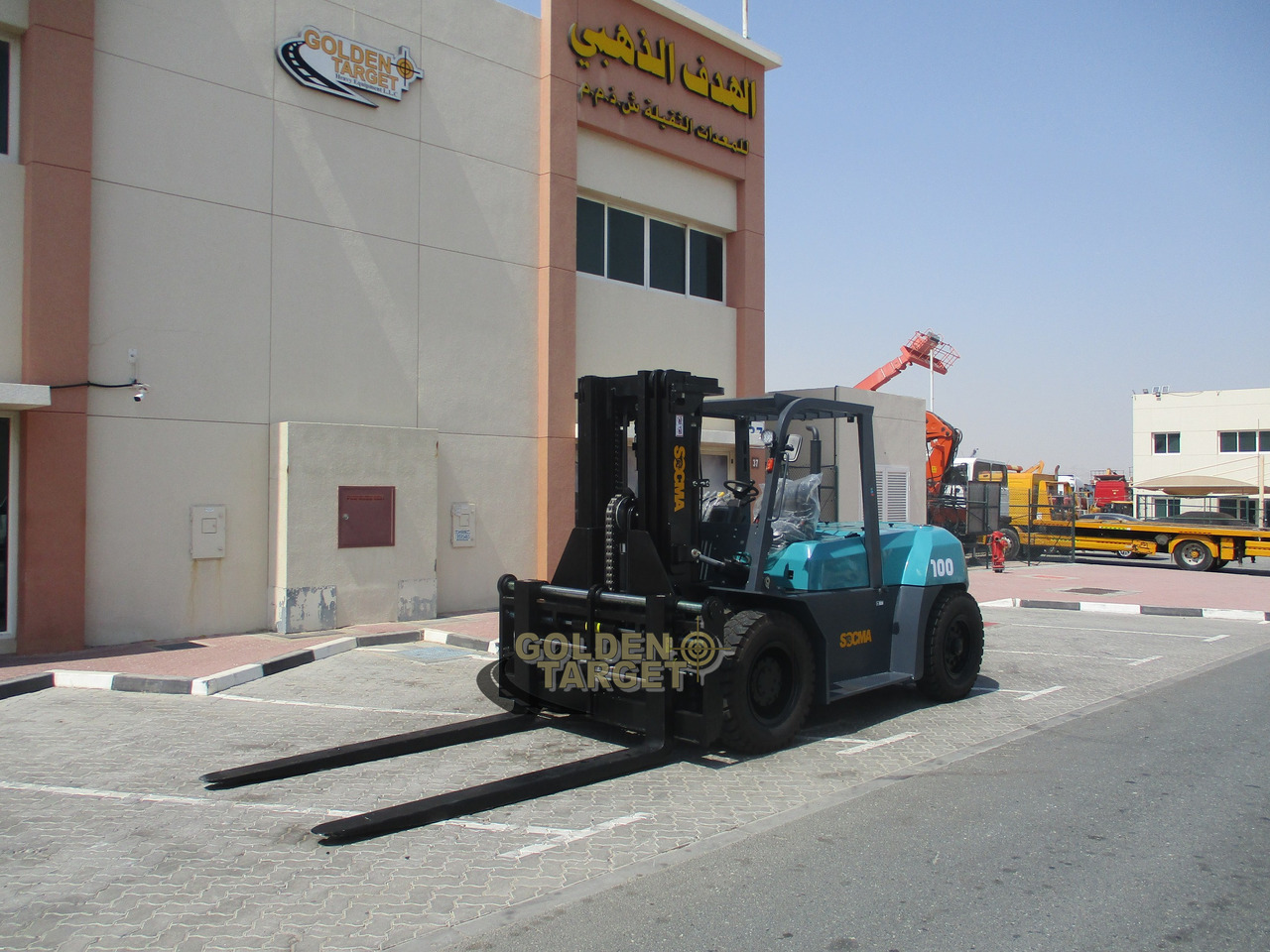 SOCMA HNF-100 Forklift - Diesel heftruck: afbeelding 2 SOCMA HNF-100 Forklift - Diesel heftruck: afbeelding 2