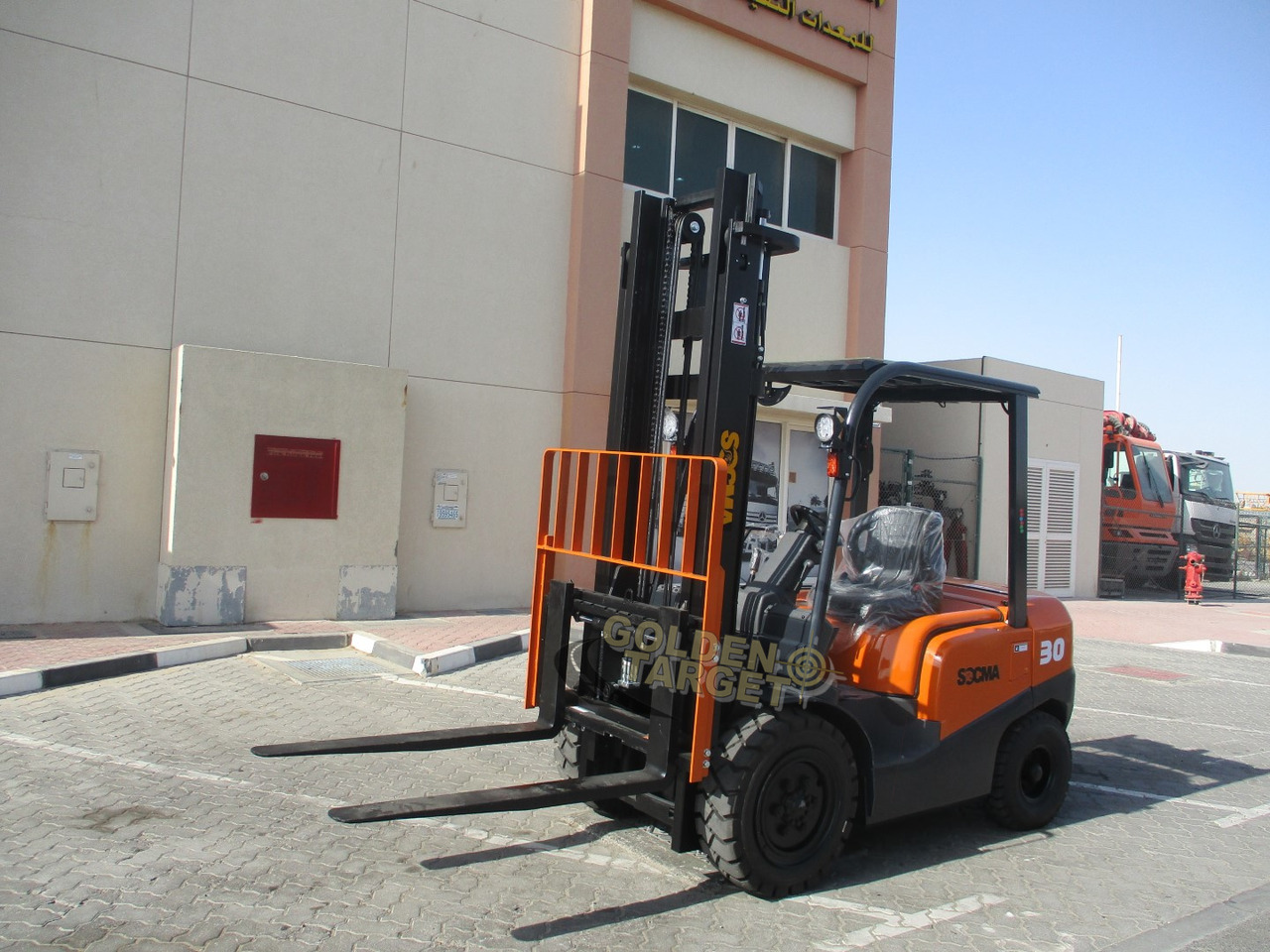 SOCMA HNF-30 Forklift - Diesel heftruck: afbeelding 2 SOCMA HNF-30 Forklift - Diesel heftruck: afbeelding 2