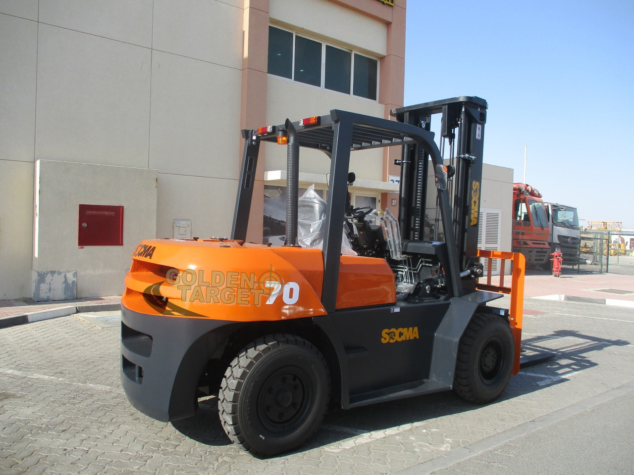 SOCMA HNF-70 Forklift - Diesel heftruck: afbeelding 3 SOCMA HNF-70 Forklift - Diesel heftruck: afbeelding 3