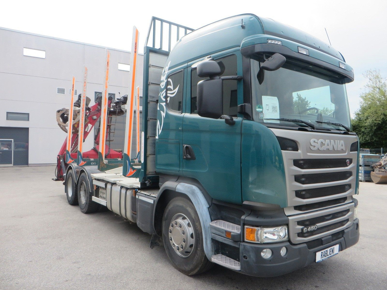 Scania G450 6x4Timber - Houttransport, Kraanwagen: afbeelding 2 Scania G450 6x4Timber - Houttransport, Kraanwagen: afbeelding 2