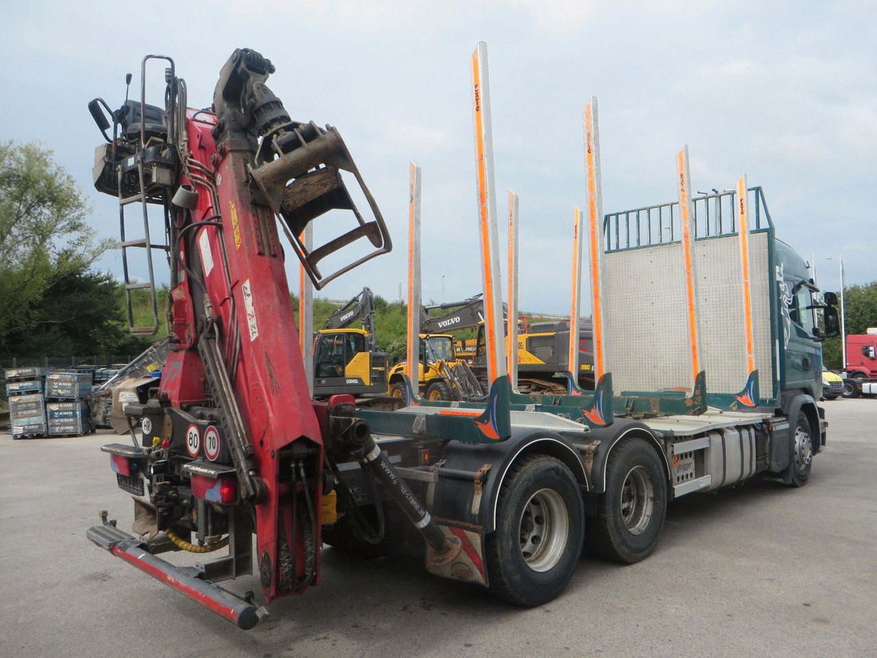 Scania G450 6x4Timber - Houttransport, Kraanwagen: afbeelding 3 Scania G450 6x4Timber - Houttransport, Kraanwagen: afbeelding 3