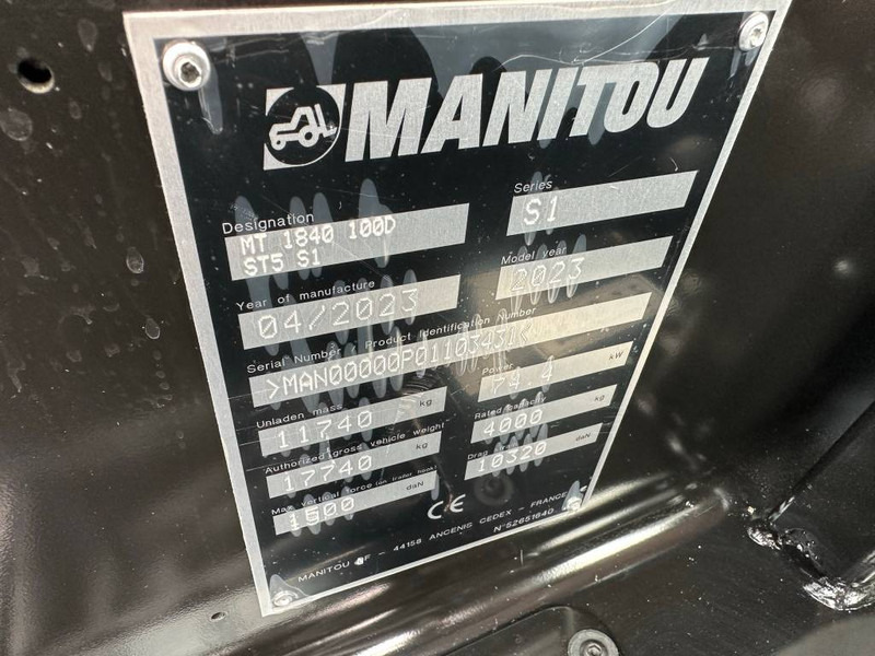 Nieuw Verreiker Manitou MT1840 Comfort: afbeelding 11