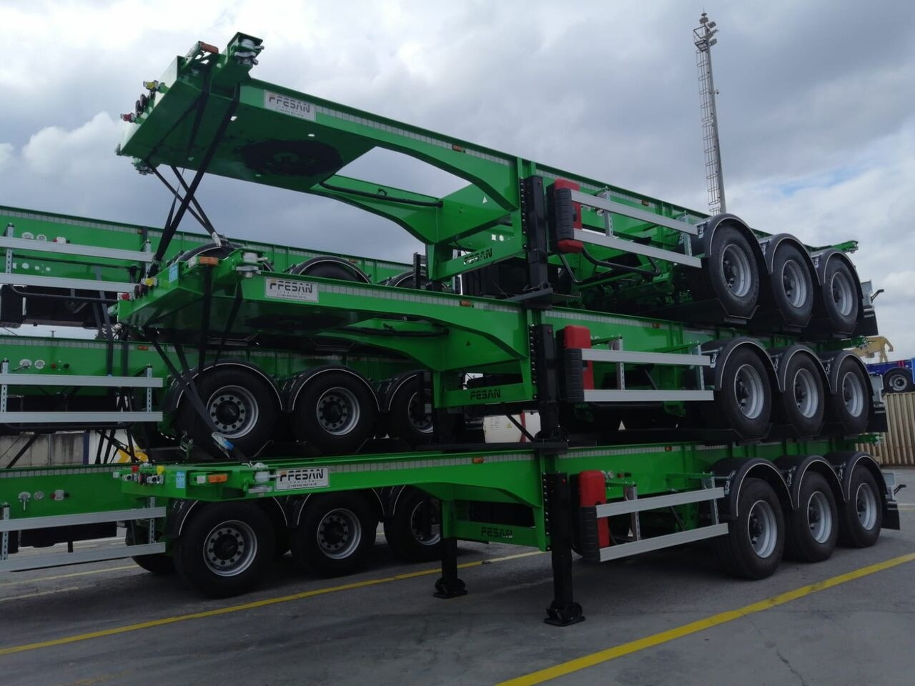 Leasing Fesan CONTAINER CARRIER CHASSIS 20 FEET, 30 FEET, 40 FEET, 40 FEET HC Fesan CONTAINER CARRIER CHASSIS 20 FEET, 30 FEET, 40 FEET, 40 FEET HC: afbeelding 7