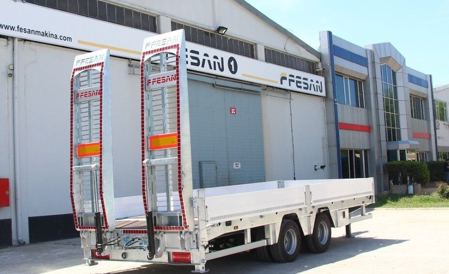 Fesan DRAWBAR TRAILER WITH CENTRAL AXLES - Open/ Plateau aanhangwagen: afbeelding 1 Fesan DRAWBAR TRAILER WITH CENTRAL AXLES - Open/ Plateau aanhangwagen: afbeelding 1