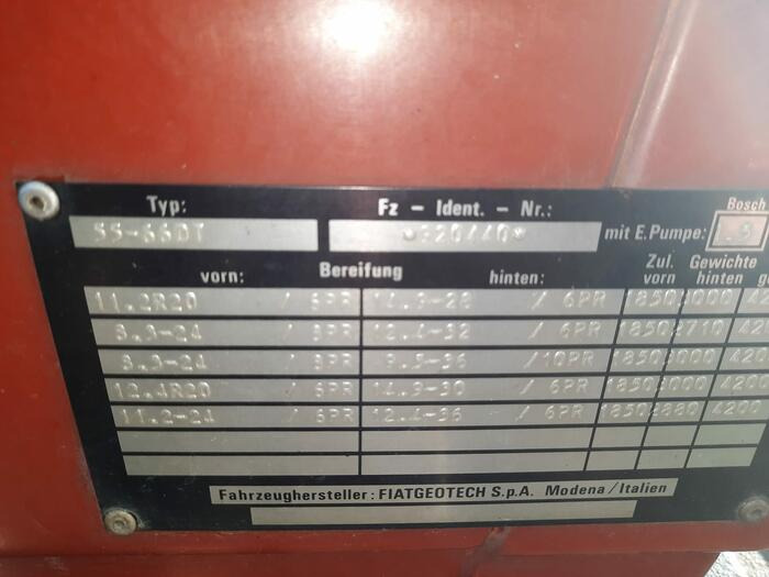 Fiat 55-66 DT - Tractor: afbeelding 5 Fiat 55-66 DT - Tractor: afbeelding 5