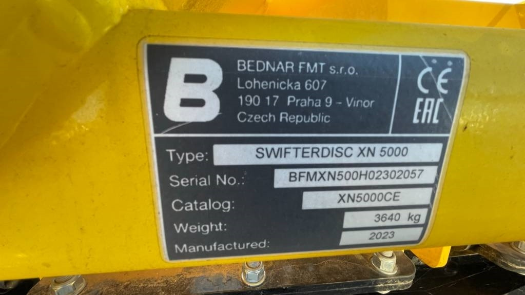 Bednar SwifterDisc XN 5000 - Schijveneg: afbeelding 2 Bednar SwifterDisc XN 5000 - Schijveneg: afbeelding 2