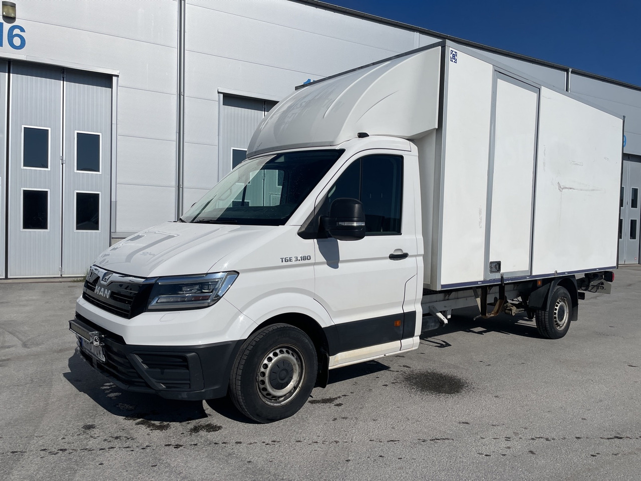 MAN TGE 3.180 -2019 | Chassis 2.0 TDI | Automat | 177hk | Nybesiktigad! - Bestelwagen gesloten laadbak: afbeelding 1 MAN TGE 3.180 -2019 | Chassis 2.0 TDI | Automat | 177hk | Nybesiktigad! - Bestelwagen gesloten laadbak: afbeelding 1