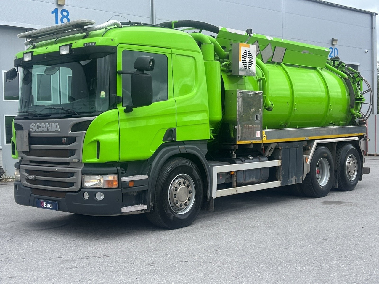 Slamsugare Scania P400 6X2-4 -2012 | Korp & Son | ADR - Vacuümwagen: afbeelding 1 Slamsugare Scania P400 6X2-4 -2012 | Korp & Son | ADR - Vacuümwagen: afbeelding 1