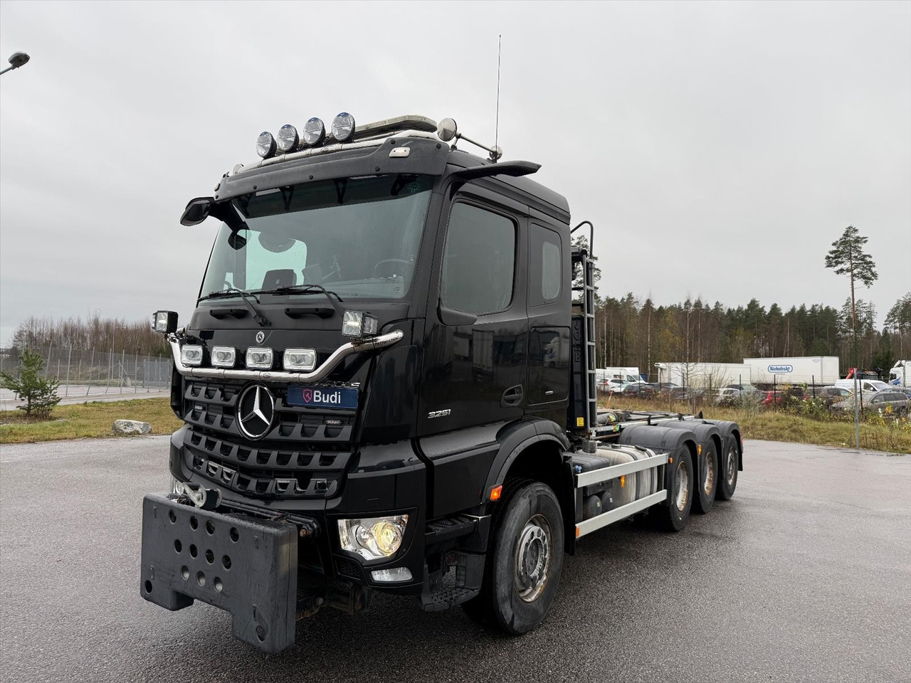 Tridemväxlare Mercedes-Benz Arocs 3251 12.8 Powershift 3 -2021 | JOAB 24 ton - Haakarmsysteem vrachtwagen: afbeelding 1 Tridemväxlare Mercedes-Benz Arocs 3251 12.8 Powershift 3 -2021 | JOAB 24 ton - Haakarmsysteem vrachtwagen: afbeelding 1