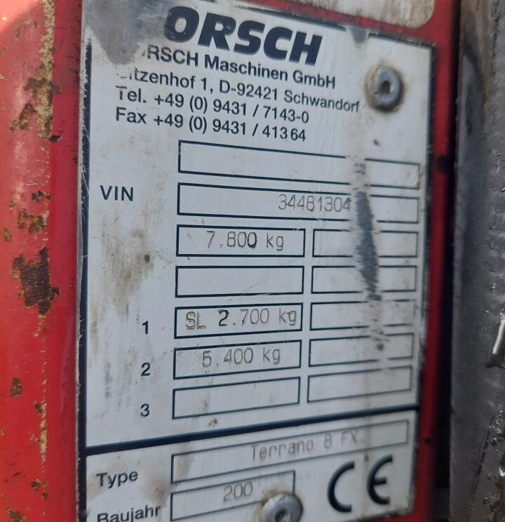 Eg Horsch Terrano 8 FX: afbeelding 15
