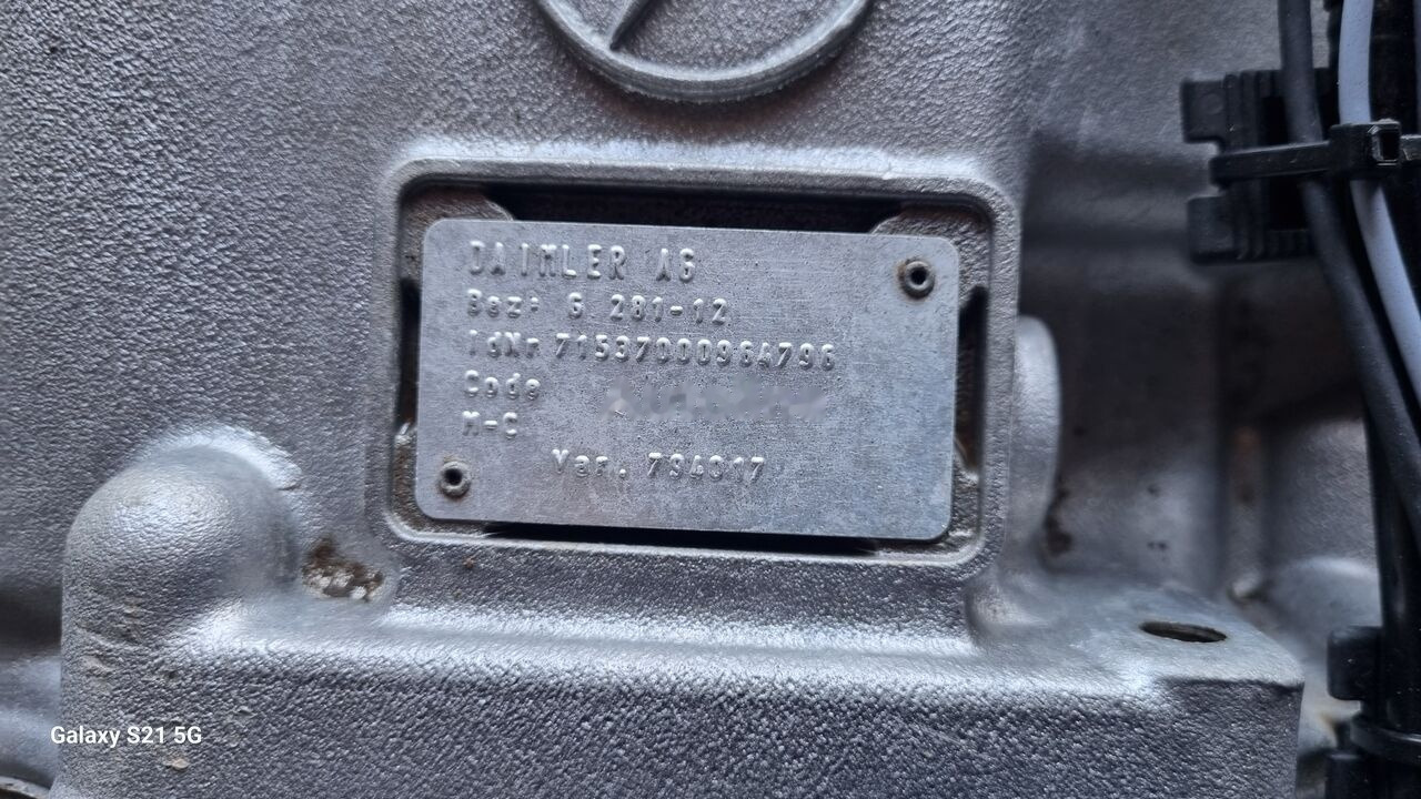 MERCEDES-BENZ Mercedes-Benz MERCEDES ACTROS MP3 715370 Mercedes-Benz ACTROS MP3 - Versnellingsbak voor Vrachtwagen: afbeelding 2 MERCEDES-BENZ Mercedes-Benz MERCEDES ACTROS MP3 715370 Mercedes-Benz ACTROS MP3 - Versnellingsbak voor Vrachtwagen: afbeelding 2