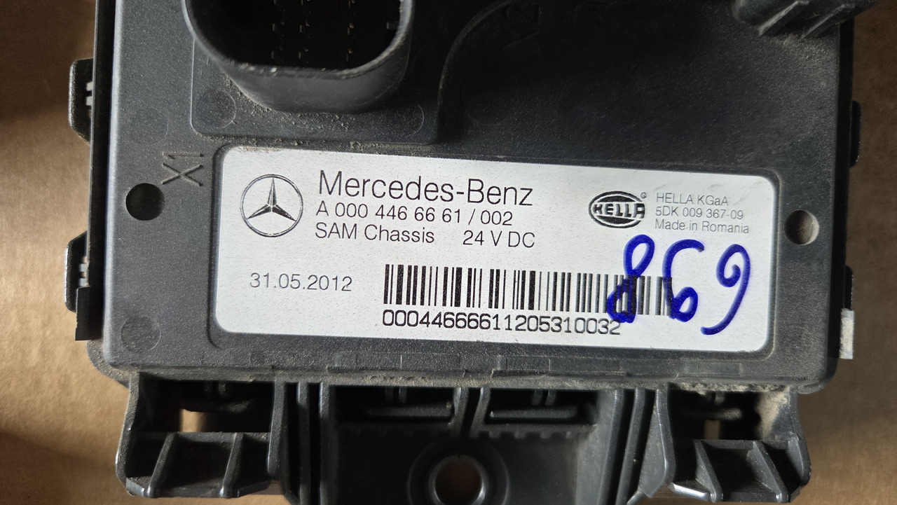 MERCEDES-BENZ SAM CHASSIS MP4 ACTROS - ECU voor Vrachtwagen: afbeelding 3 MERCEDES-BENZ SAM CHASSIS MP4 ACTROS - ECU voor Vrachtwagen: afbeelding 3