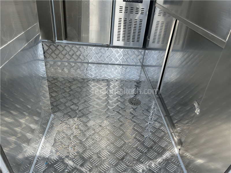 Nieuw Verkoopwagen Burger Food Truck Grey Airstream Food Trailer=,Coffee Trailer: afbeelding 7