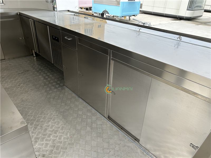 Nieuw Verkoopwagen Food Van Food Truck, Foodtruck,  Food Catering Trailer: afbeelding 12