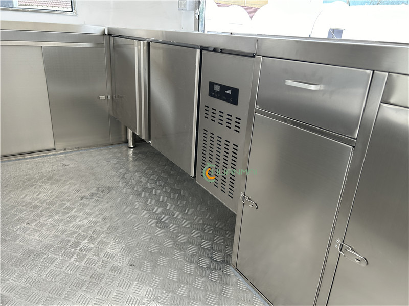 Nieuw Verkoopwagen Food Van Food Truck, Foodtruck,  Food Catering Trailer: afbeelding 13