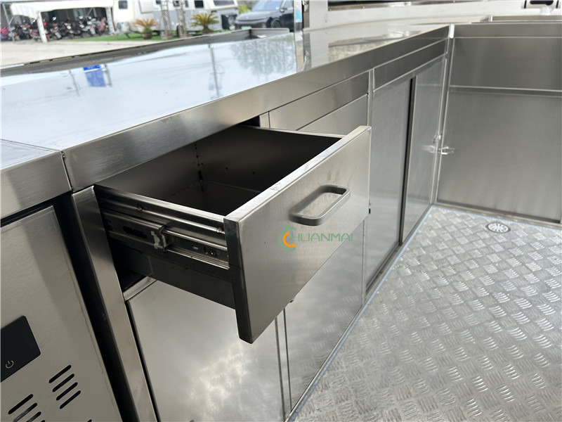 Nieuw Verkoopwagen Food Van Food Truck, Foodtruck,  Food Catering Trailer: afbeelding 19