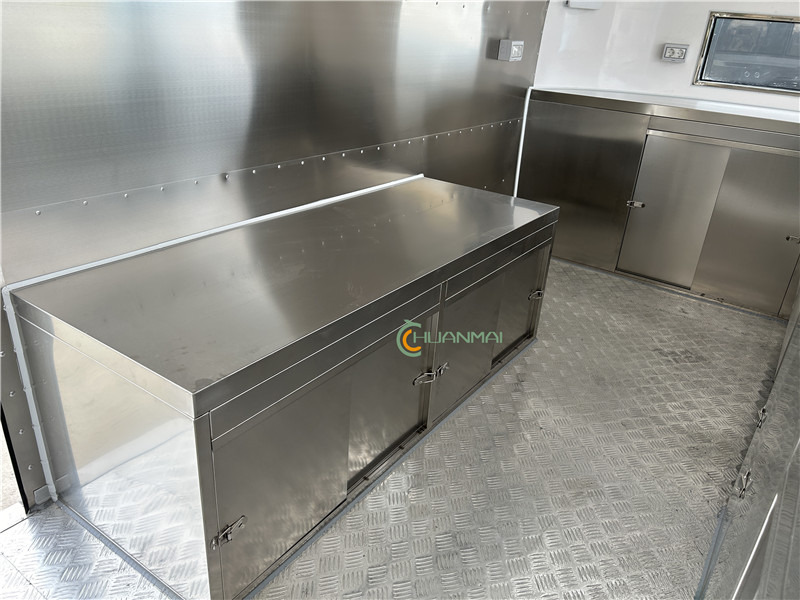 Nieuw Verkoopwagen Food Van Food Truck, Foodtruck,  Food Catering Trailer: afbeelding 15