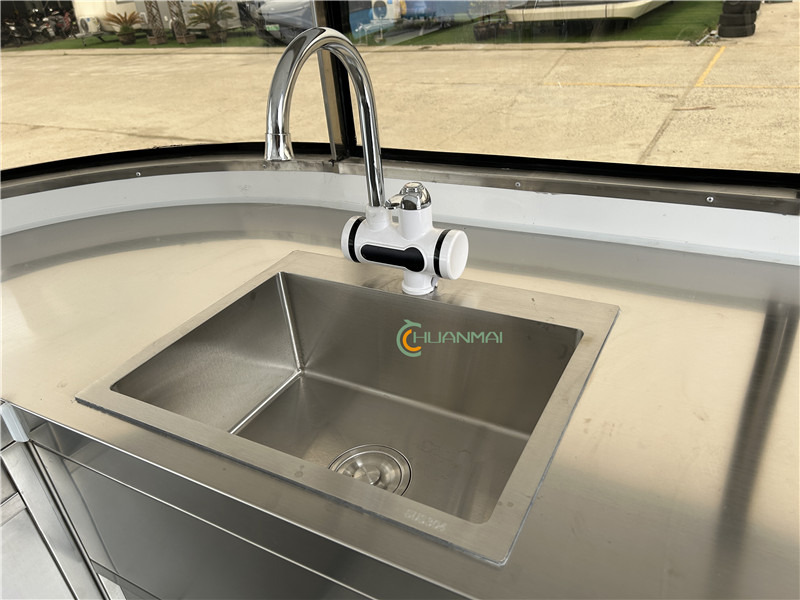 Nieuw Verkoopwagen Food Van Food Truck, Foodtruck,  Food Catering Trailer: afbeelding 20