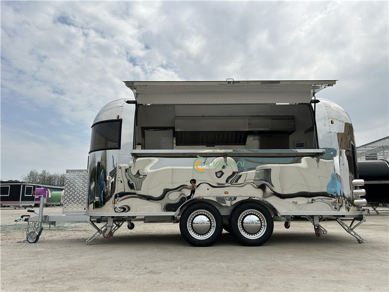 Nieuw Verkoopwagen Food Van Food Truck, Foodtruck,  Food Catering Trailer: afbeelding 6