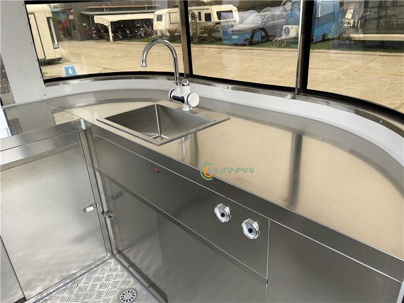 Nieuw Verkoopwagen Food Van Food Truck, Foodtruck,  Food Catering Trailer: afbeelding 10