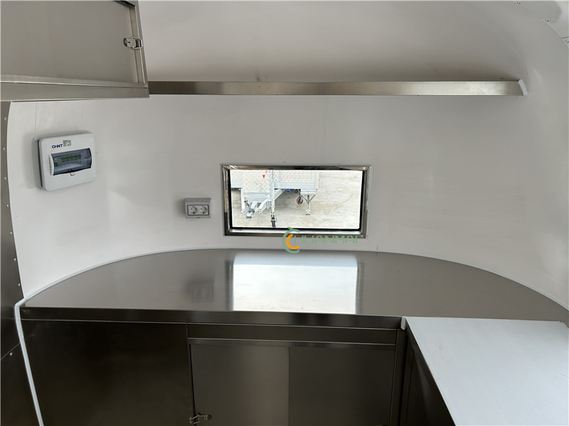 Nieuw Verkoopwagen Food Van Food Truck, Foodtruck,  Food Catering Trailer: afbeelding 16