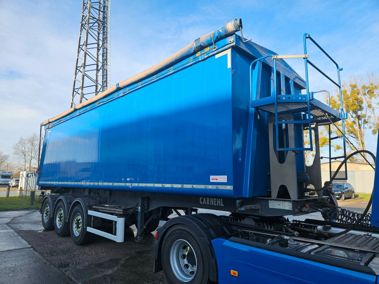 Carnehl Alumulde 45 m³ mit Getreideschieber - Kipper oplegger: afbeelding 1 Carnehl Alumulde 45 m³ mit Getreideschieber - Kipper oplegger: afbeelding 1