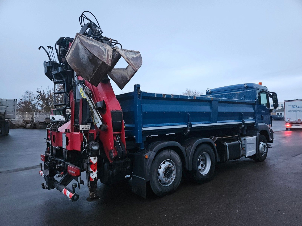 MAN TGS 26.420 6x2 Kipper / Bordmatik links+rechts - Kraanwagen: afbeelding 3 MAN TGS 26.420 6x2 Kipper / Bordmatik links+rechts - Kraanwagen: afbeelding 3