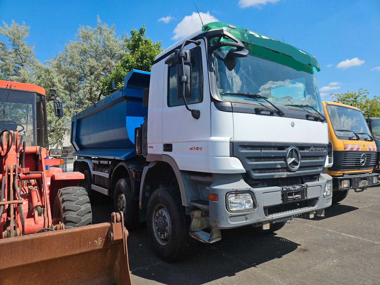 Mercedes-Benz Actros 4144 8x8 Hinterkipper - Kipper vrachtwagen: afbeelding 2 Mercedes-Benz Actros 4144 8x8 Hinterkipper - Kipper vrachtwagen: afbeelding 2