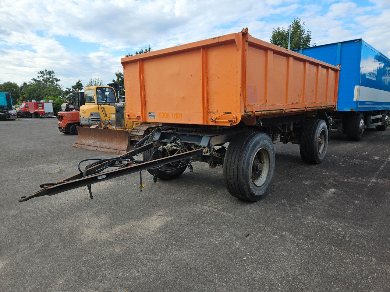 Tebbe ZK 180 Dreiseitenkipper - Kipper aanhangwagen: afbeelding 4 Tebbe ZK 180 Dreiseitenkipper - Kipper aanhangwagen: afbeelding 4