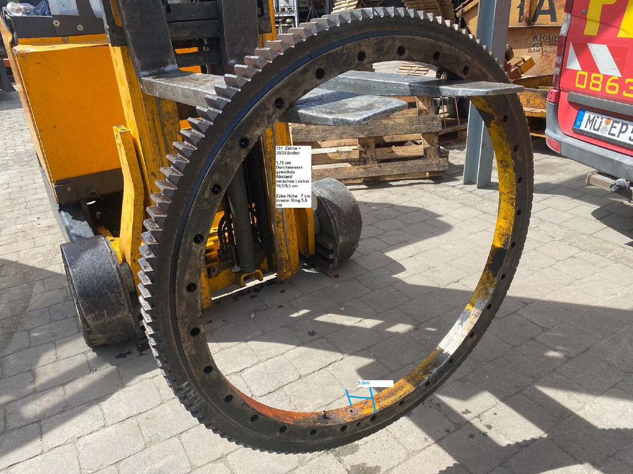 Atlas , O&K - Draaikrans voor Bouwmachine: afbeelding 3 Atlas , O&K - Draaikrans voor Bouwmachine: afbeelding 3