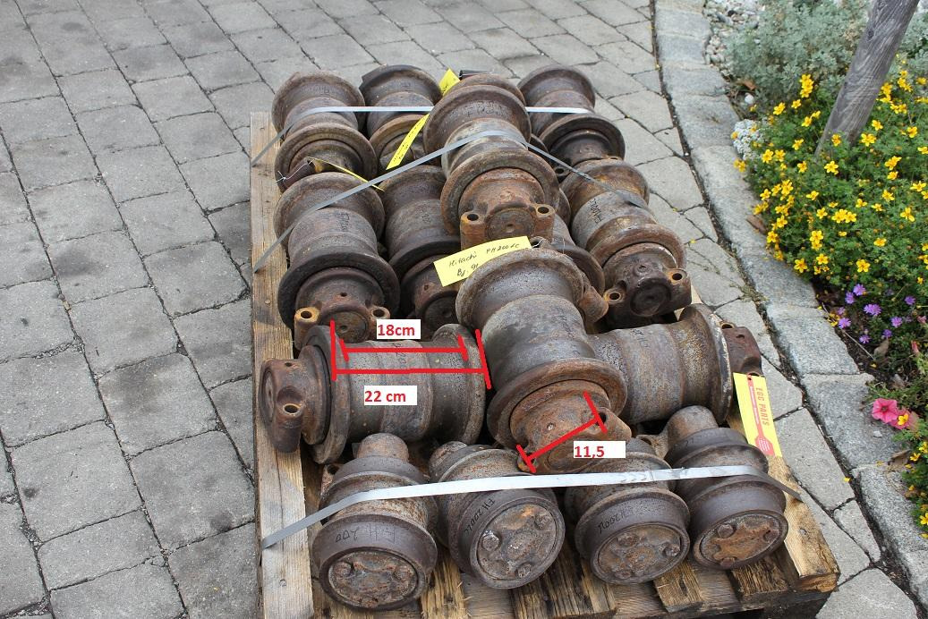 Hitachi FH 200LC - Rupsband - Rollen voor Bouwmachine: afbeelding 1 Hitachi FH 200LC - Rupsband - Rollen voor Bouwmachine: afbeelding 1