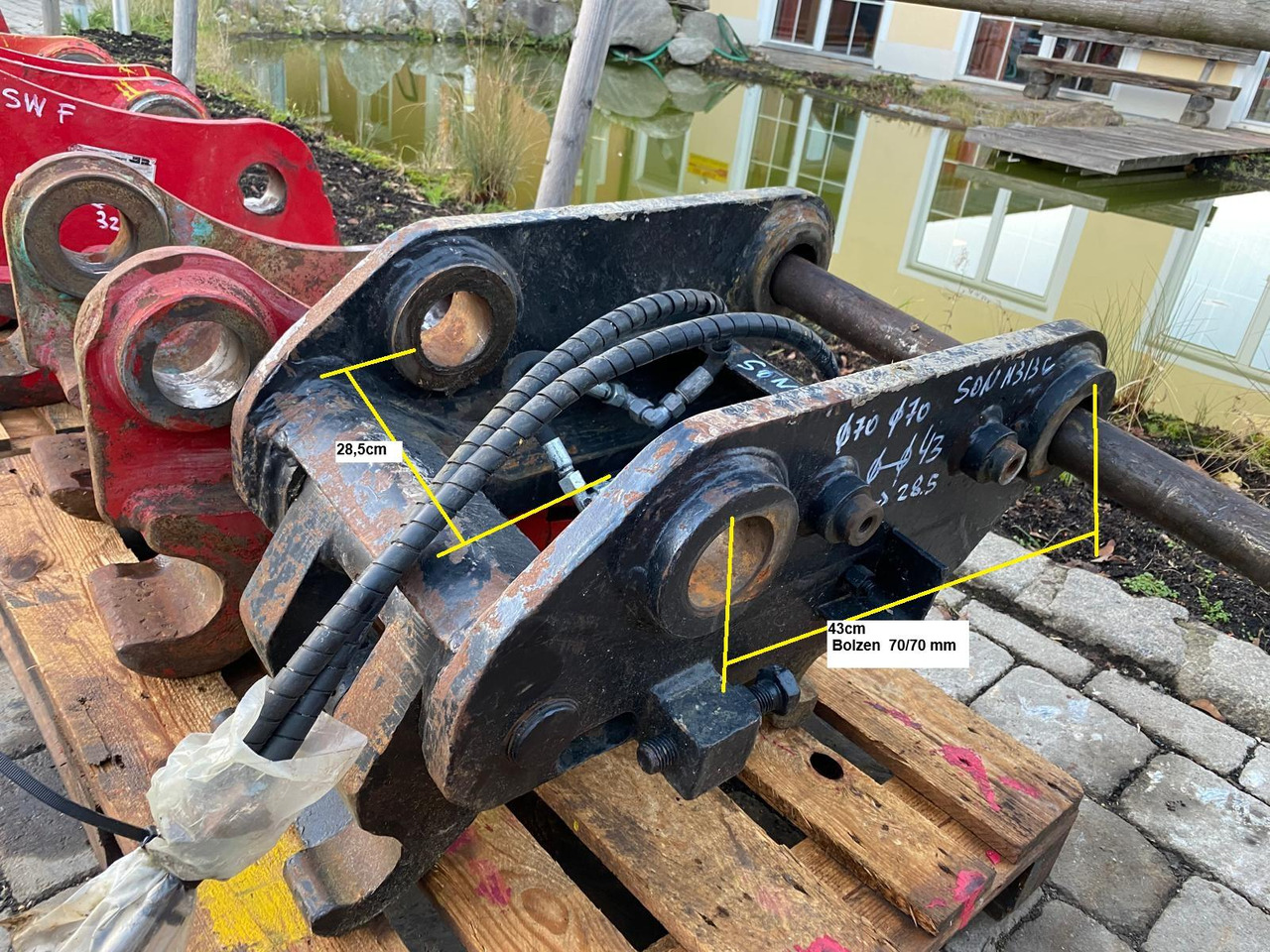 Lehnhoff CAT 313, Rädlinger - Snelwissel: afbeelding 3 Lehnhoff CAT 313, Rädlinger - Snelwissel: afbeelding 3