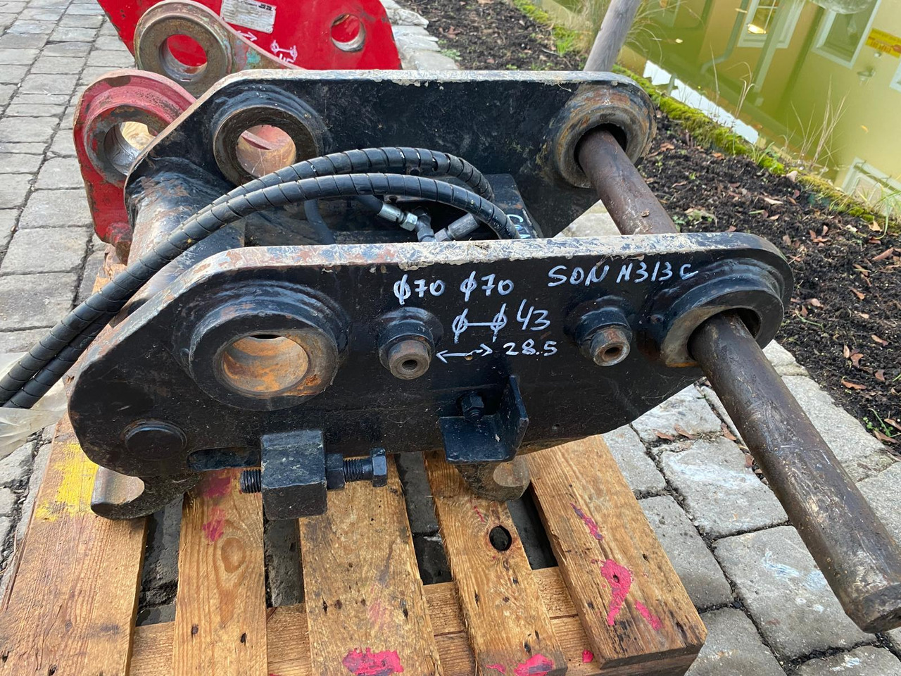 Lehnhoff CAT 313, Rädlinger - Snelwissel: afbeelding 1 Lehnhoff CAT 313, Rädlinger - Snelwissel: afbeelding 1