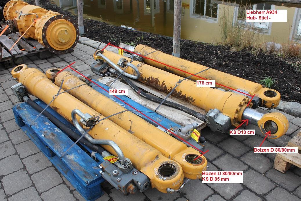 Liebherr A 934 - Hydraulische cilinder voor Bouwmachine: afbeelding 1 Liebherr A 934 - Hydraulische cilinder voor Bouwmachine: afbeelding 1