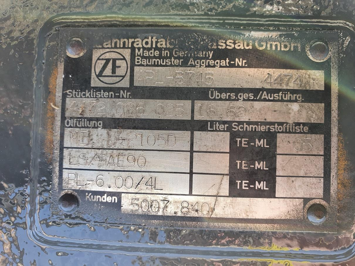 Liebherr AP B 745 aus A312 - As en onderdelen voor Bouwmachine: afbeelding 5 Liebherr AP B 745 aus A312 - As en onderdelen voor Bouwmachine: afbeelding 5