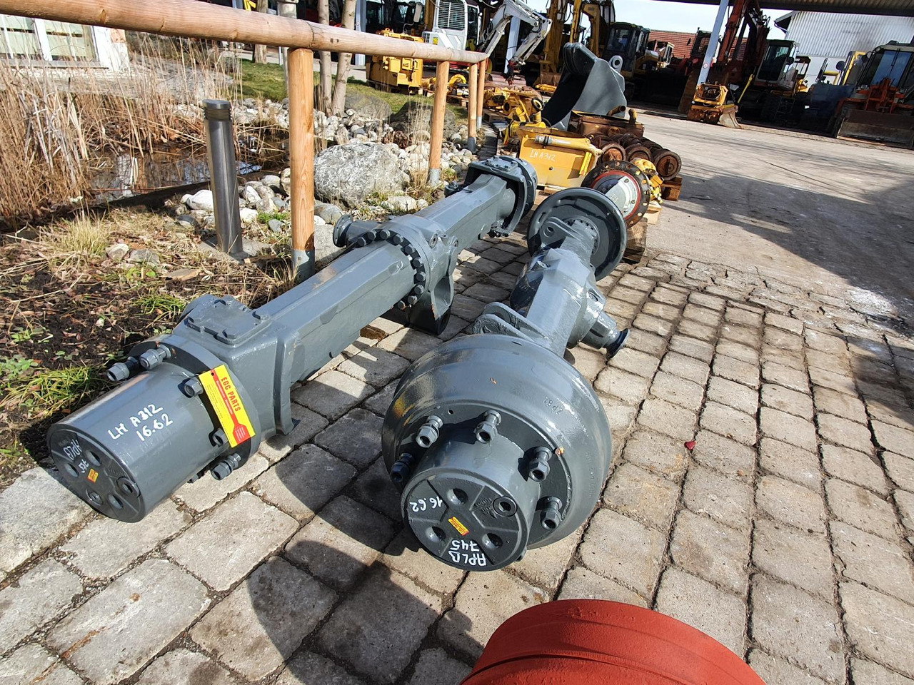 Liebherr AP B 745 aus A312 - As en onderdelen voor Bouwmachine: afbeelding 2 Liebherr AP B 745 aus A312 - As en onderdelen voor Bouwmachine: afbeelding 2