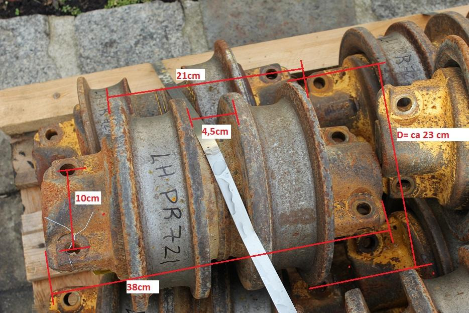 Liebherr PR 721 - Rupsband - Rollen voor Bouwmachine: afbeelding 2 Liebherr PR 721 - Rupsband - Rollen voor Bouwmachine: afbeelding 2