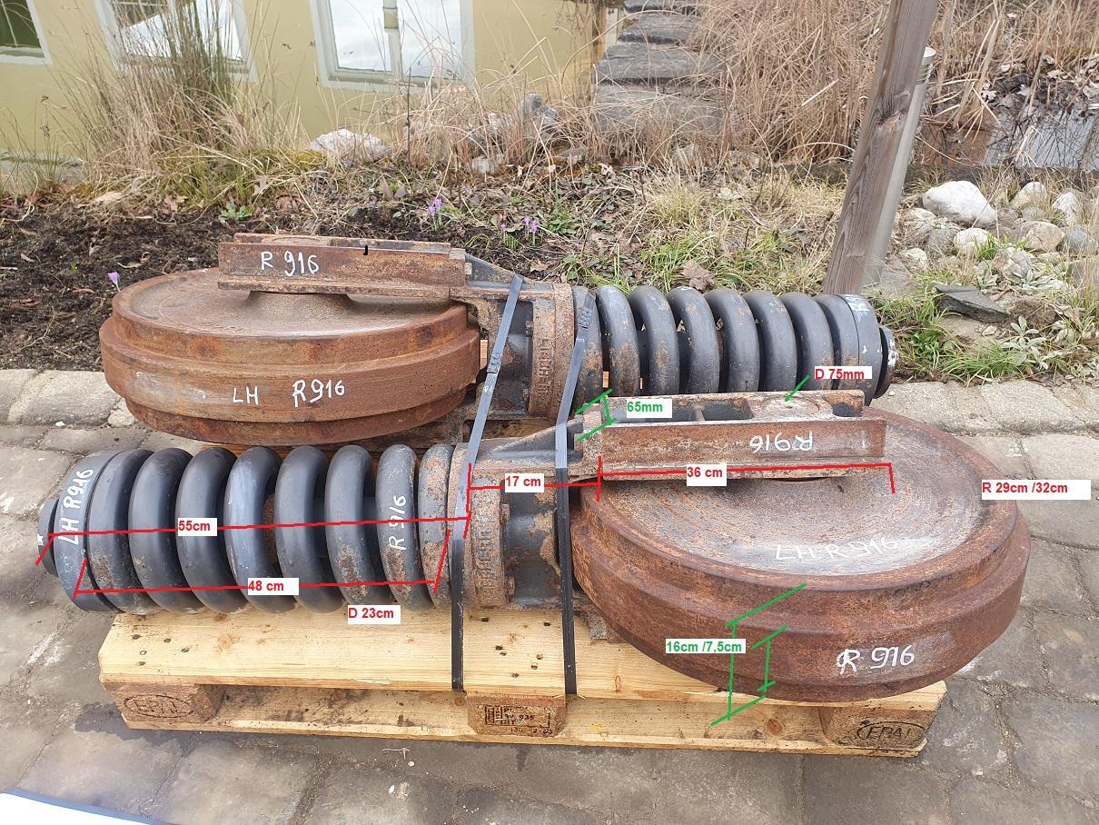 Liebherr R 916 - Rupsband - Rollen voor Bouwmachine: afbeelding 4 Liebherr R 916 - Rupsband - Rollen voor Bouwmachine: afbeelding 4