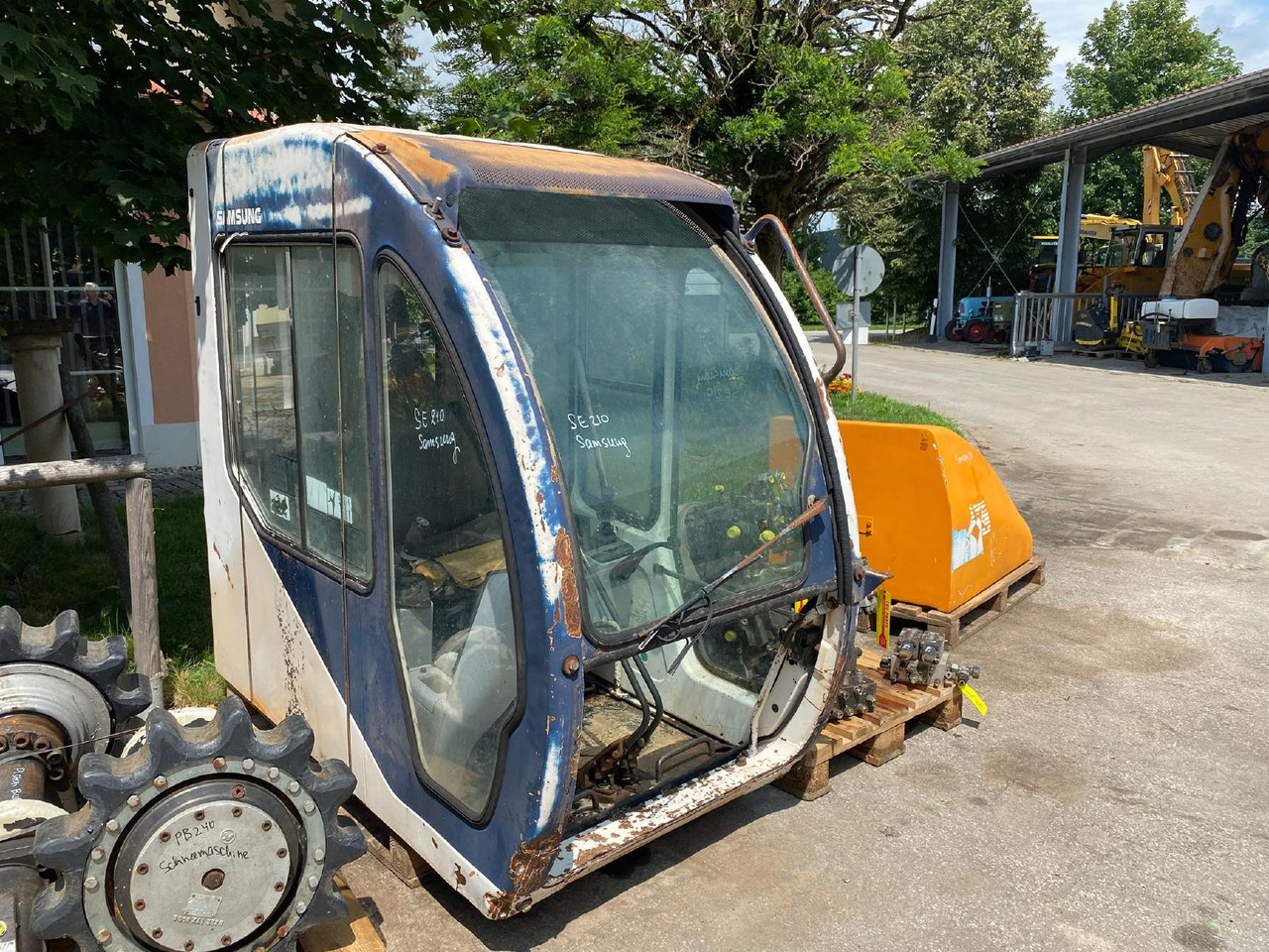 Samsung SE 210 - Cabine voor Bouwmachine: afbeelding 4 Samsung SE 210 - Cabine voor Bouwmachine: afbeelding 4