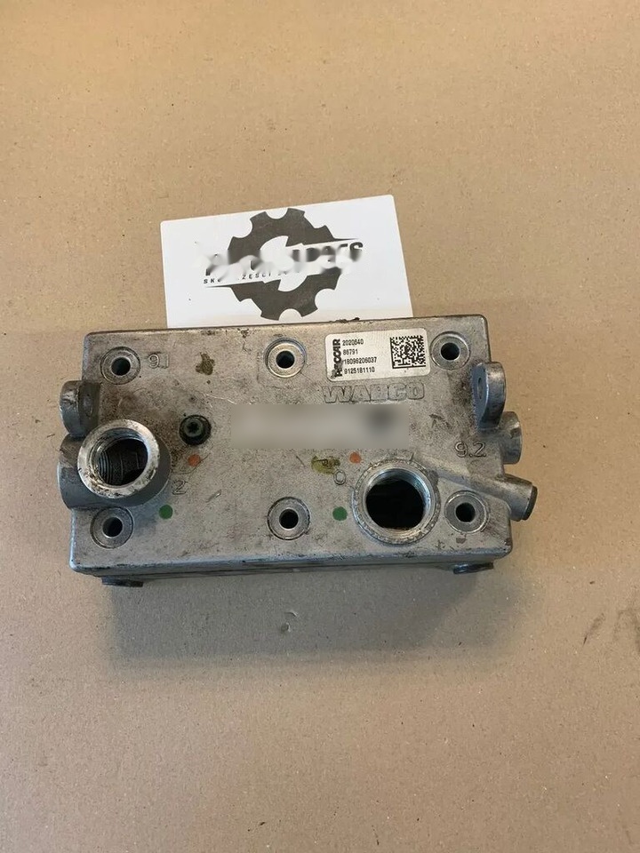 Głowica Kompresora DAF 106 XF, CF EURO 6 WABCO PACCAR 2020640 / - Compressor voor Vrachtwagen: afbeelding 1 Głowica Kompresora DAF 106 XF, CF EURO 6 WABCO PACCAR 2020640 / - Compressor voor Vrachtwagen: afbeelding 1