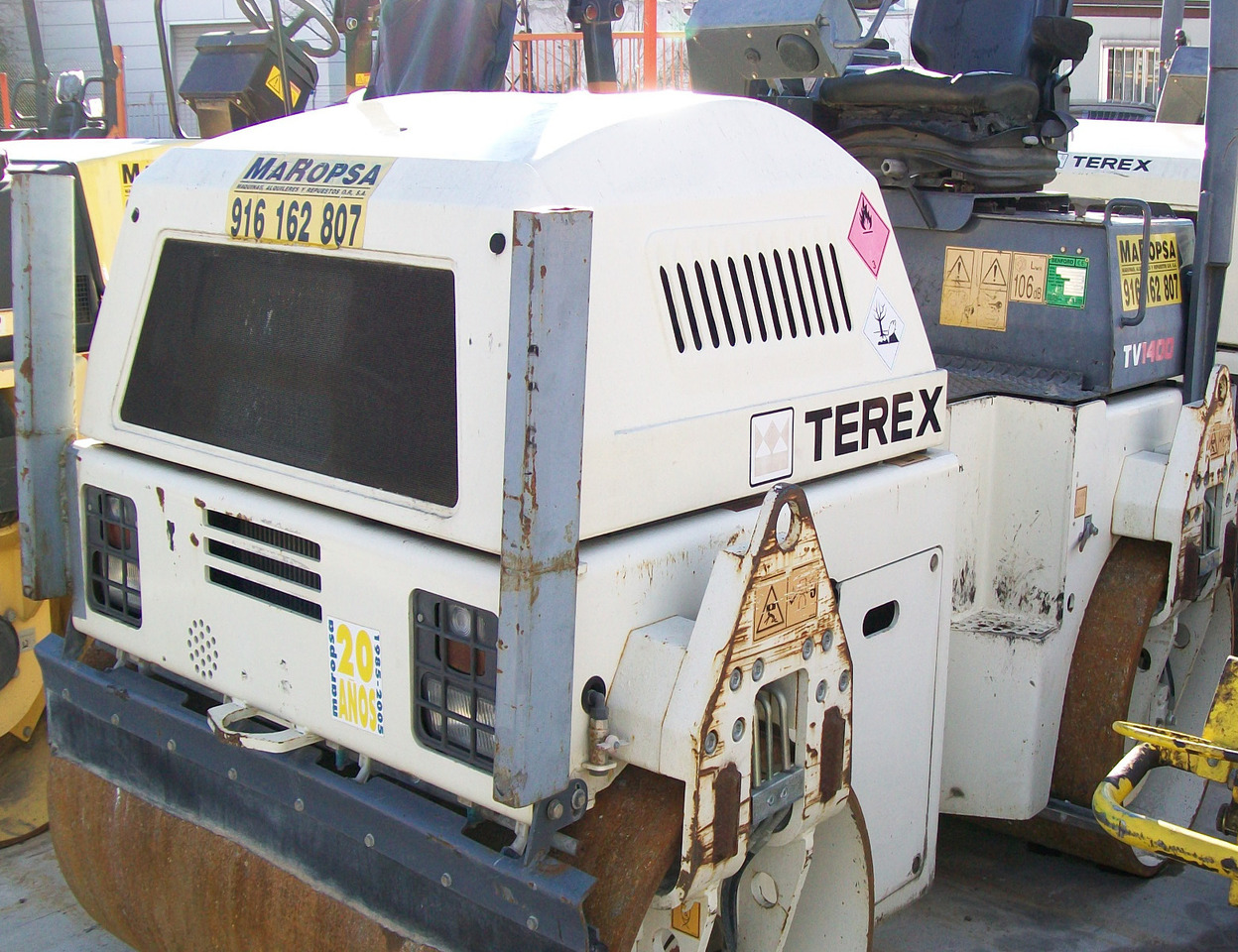 Asfaltwals Doble Vibrante Terex TV 1400: afbeelding 1