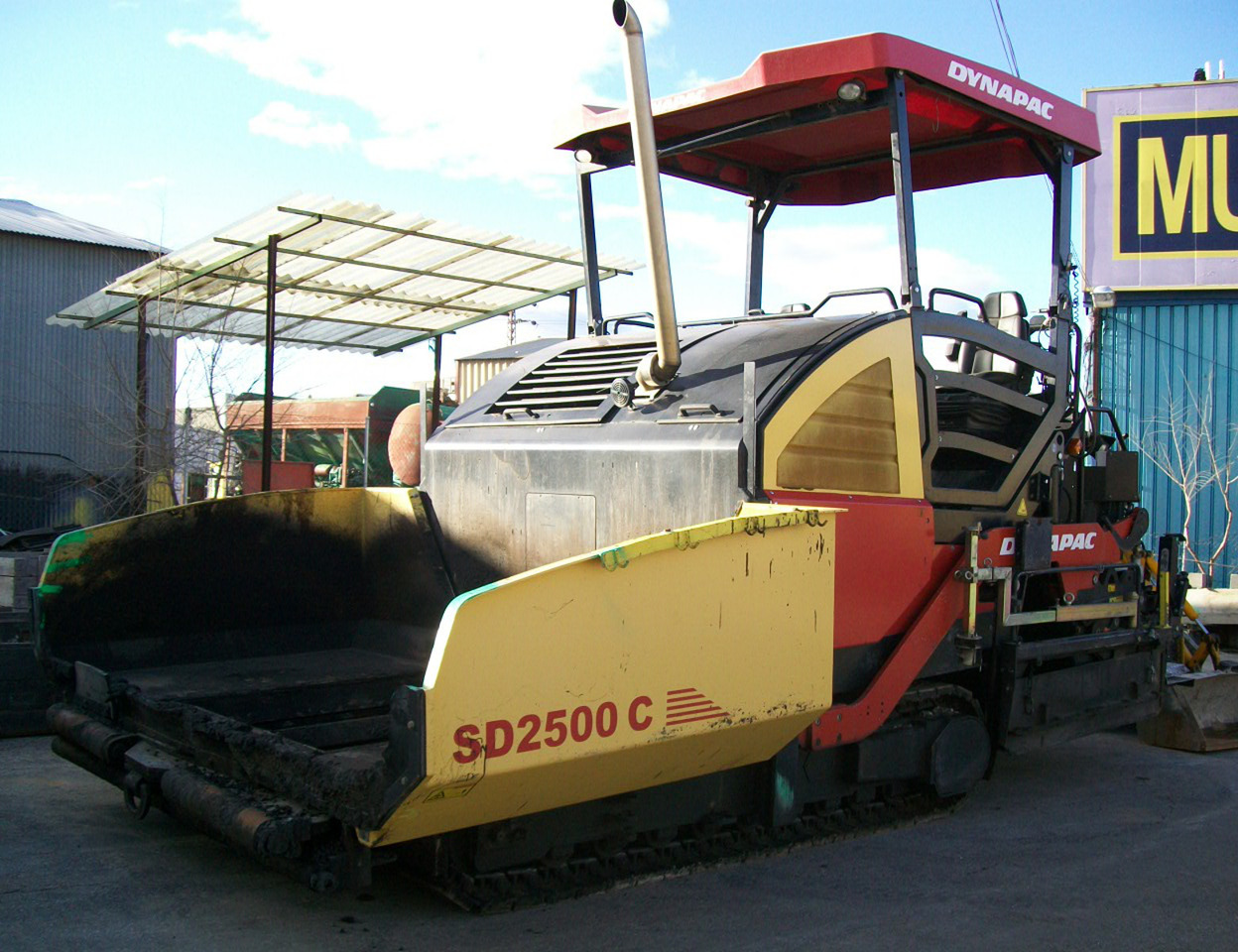Extendedora de cadenas Dynapac SD 2500C - Asfaltafwerkmachine: afbeelding 1 Extendedora de cadenas Dynapac SD 2500C - Asfaltafwerkmachine: afbeelding 1