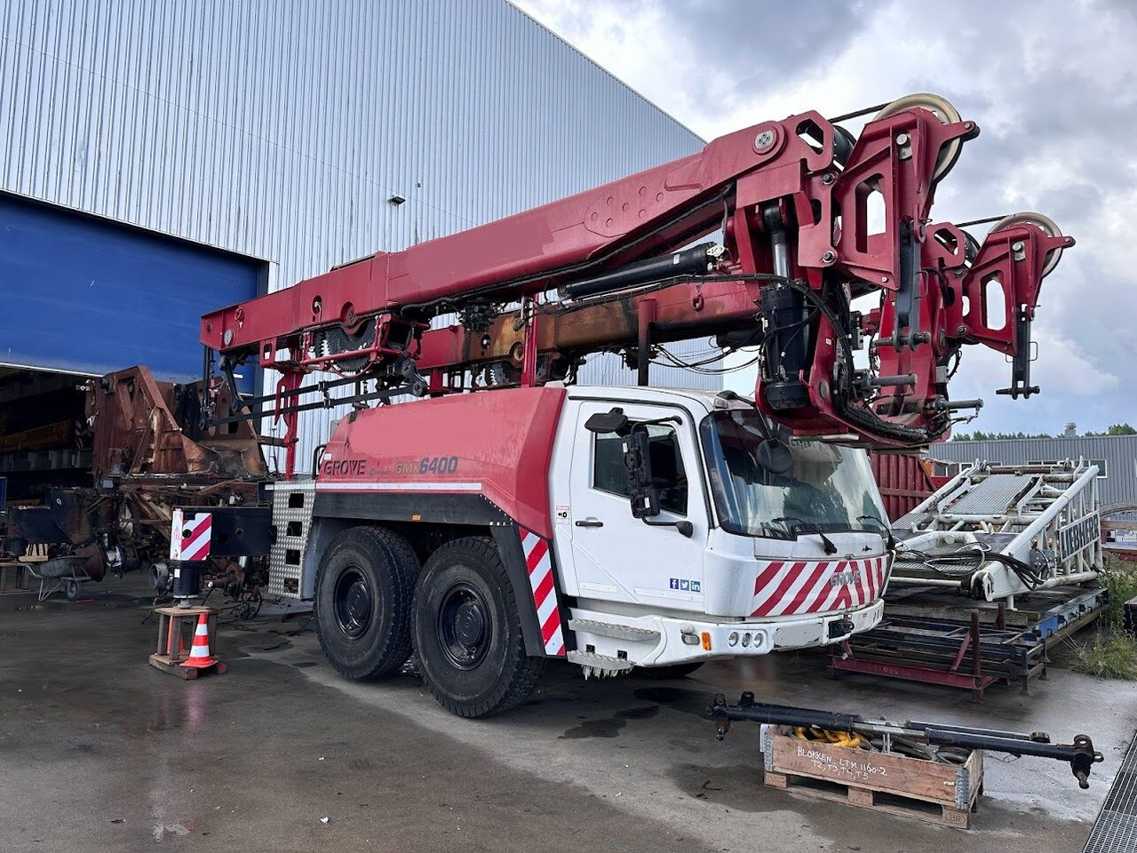 Grove GMK 6400 for parts - Mobiele kraan: afbeelding 3 Grove GMK 6400 for parts - Mobiele kraan: afbeelding 3
