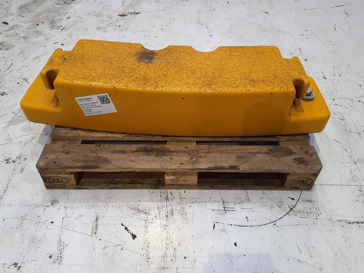 Liebherr LTM 1150-5.3 counterweight 0.8T - Tegenwicht voor Mobiele kraan: afbeelding 1 Liebherr LTM 1150-5.3 counterweight 0.8T - Tegenwicht voor Mobiele kraan: afbeelding 1